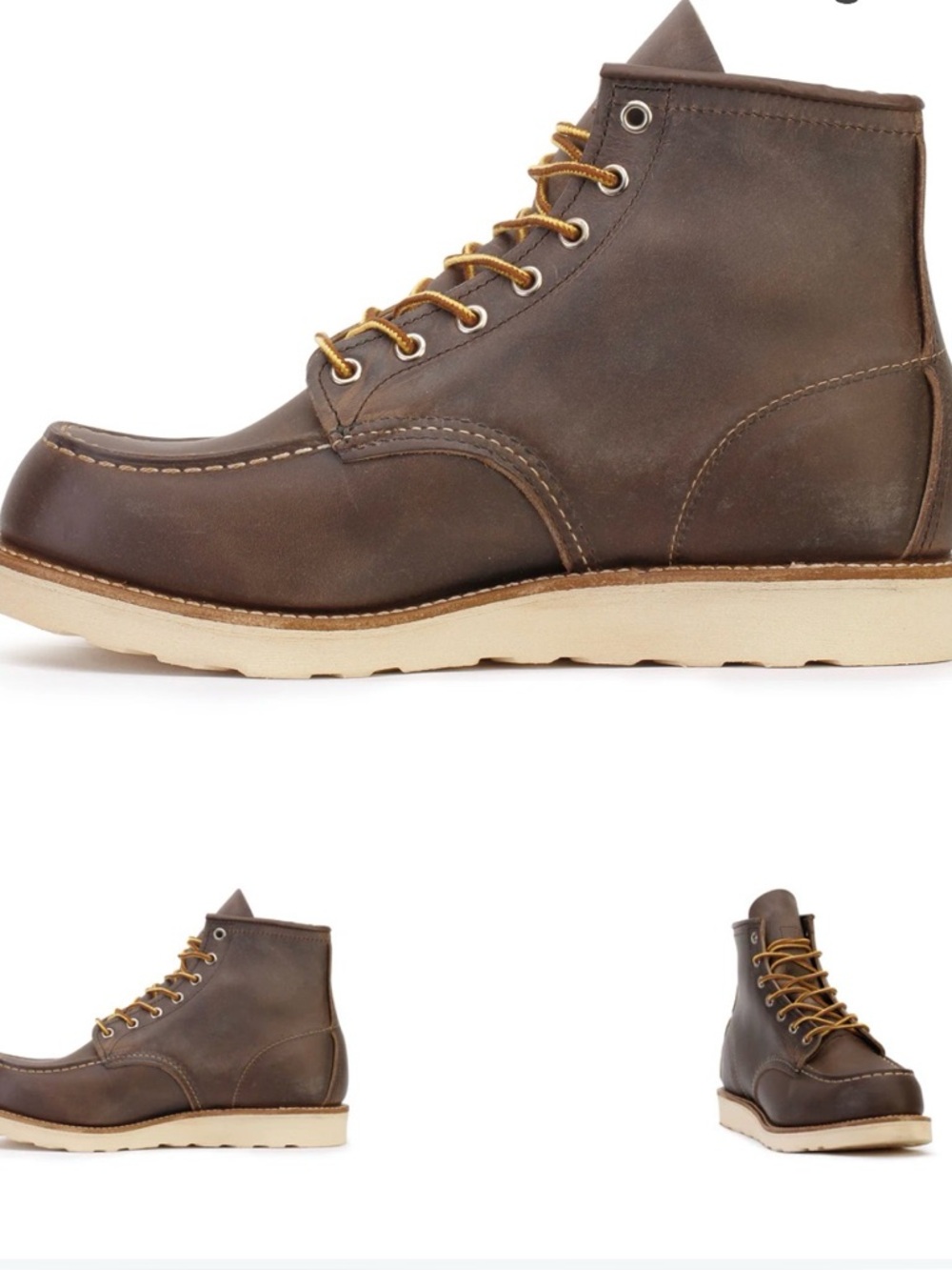 Redwing HERITAGE CLASSIC MOC TOE 6-INCH BOOTS -  Size 13D